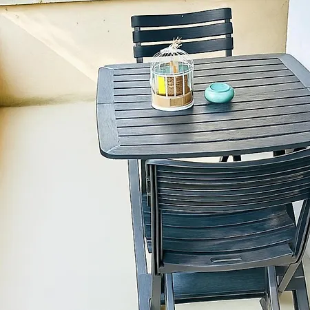 Le Reve Bleu - 2 Avec Balcon & Parking Gratuit アパート