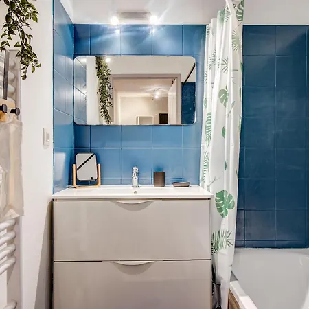 Le Reve Bleu - Joli T3 Lumineux Avec Balcon & Parking Gratuit - Centre تولوز