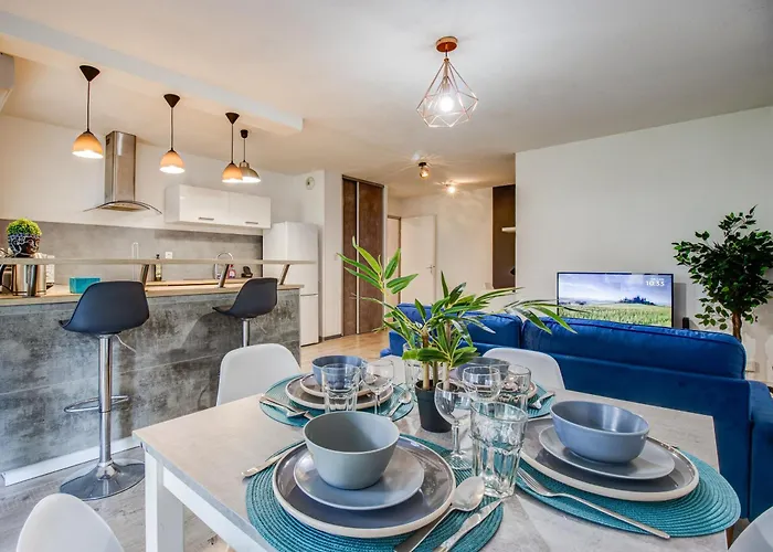 Apartman Le Reve Bleu - 2 Avec Balcon & Parking Gratuit Toulouse